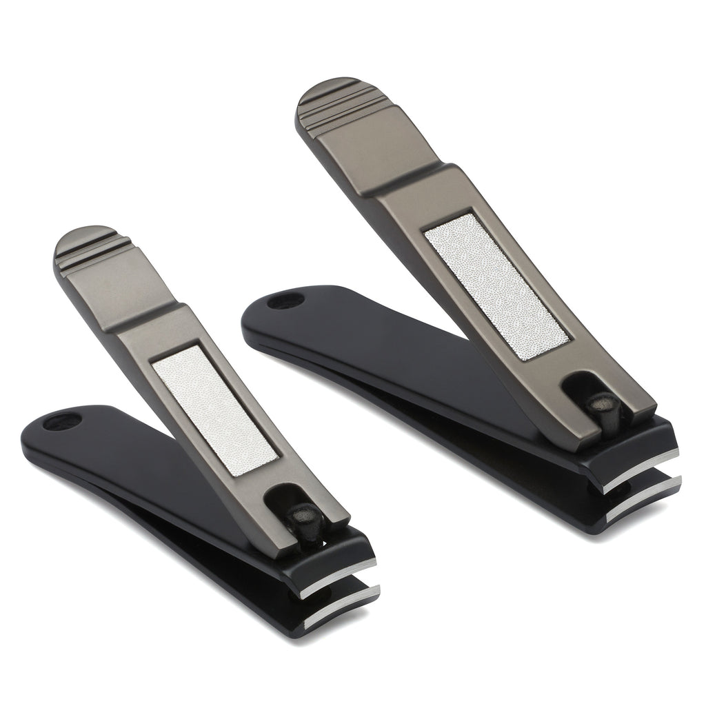 Large Splash-proof Stainless Steel Nail Clipper For Thick Nails