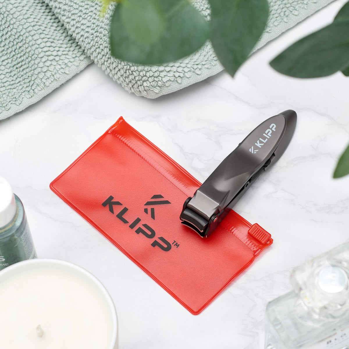 Nail Clippers for Men with Catcher